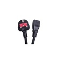 UK BSI 3 Pin 1.5m Computer Low Voltage Power Cable with UK Plug1