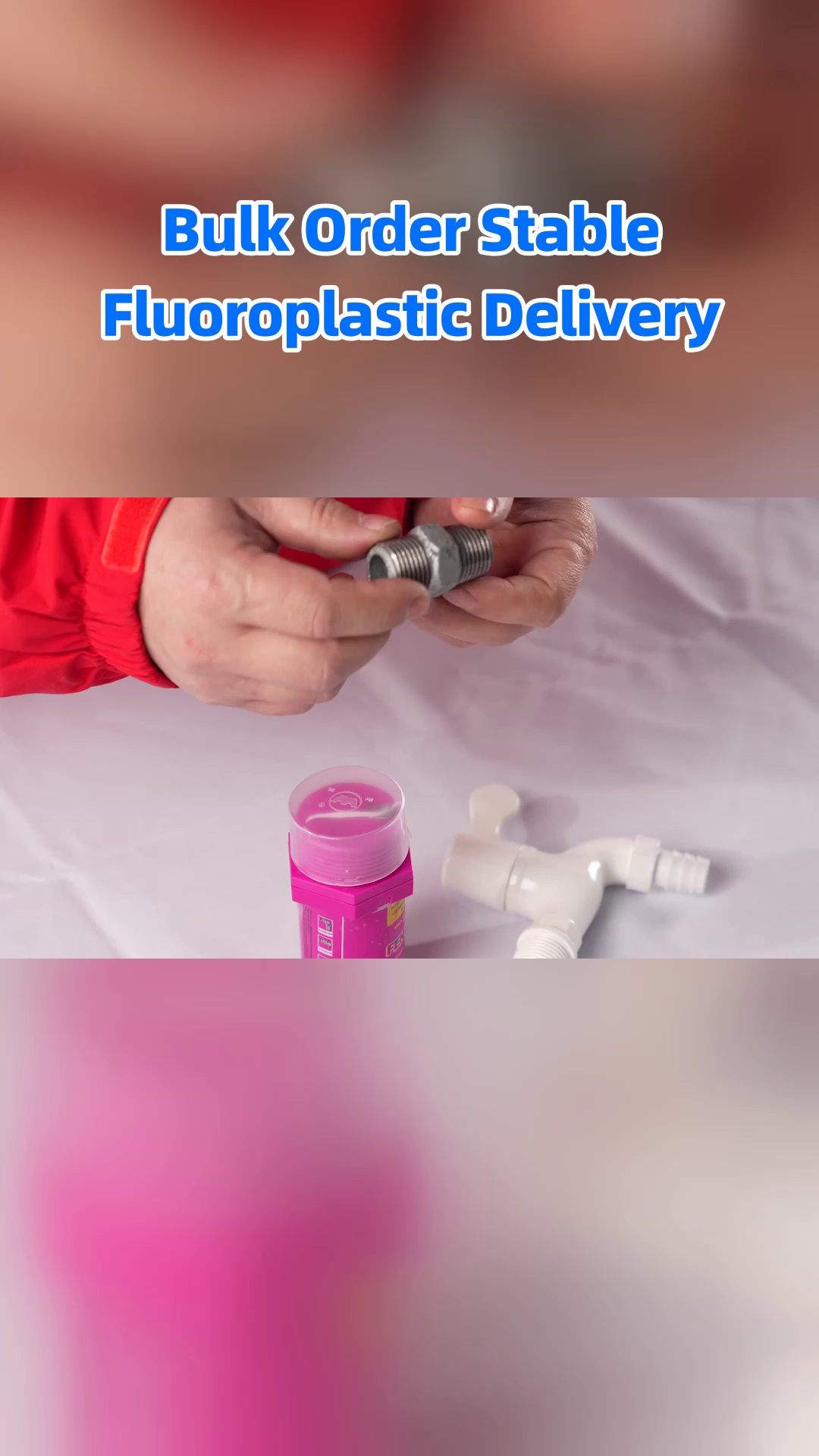 Entrega rápida de muestras para una evaluación rápida de la calidad del producto de PTFE