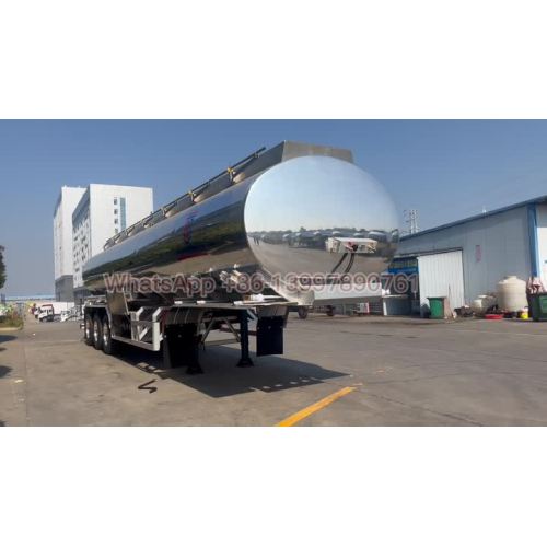 mirror surface aluminium alloy trailer