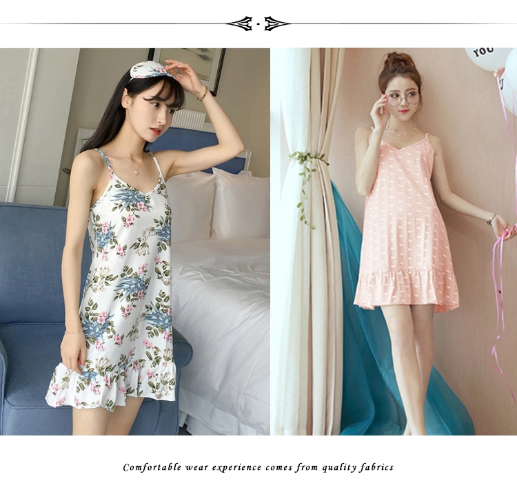 Comfortable Ladies Mature Sexy Nightgown In Various Designs