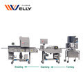 304 Stainless Steel Automatic Burger Patty and Chicken Escalope Production Line for Export1
