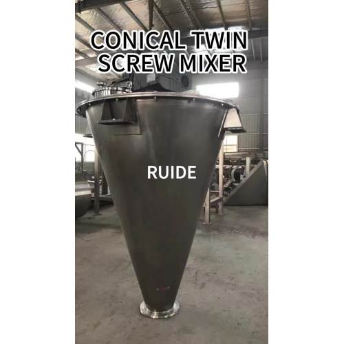 Screw cone mixer
