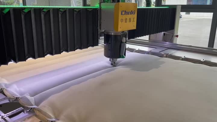 CHNKI Quilting Nähmaschine macht Kreis