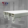 Jieying Plastic Ceiling Three Curtain Rail PVC Track with Accessories1