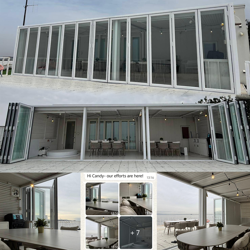 Aluminum Alloy Folding Door with Break Bridge