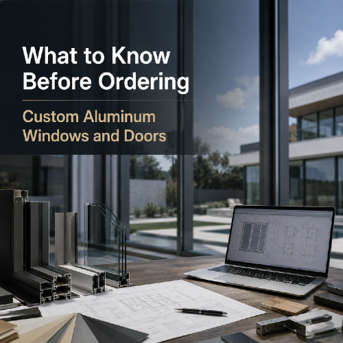 What to Know Before Ordering Custom Aluminum Windows and Doors
