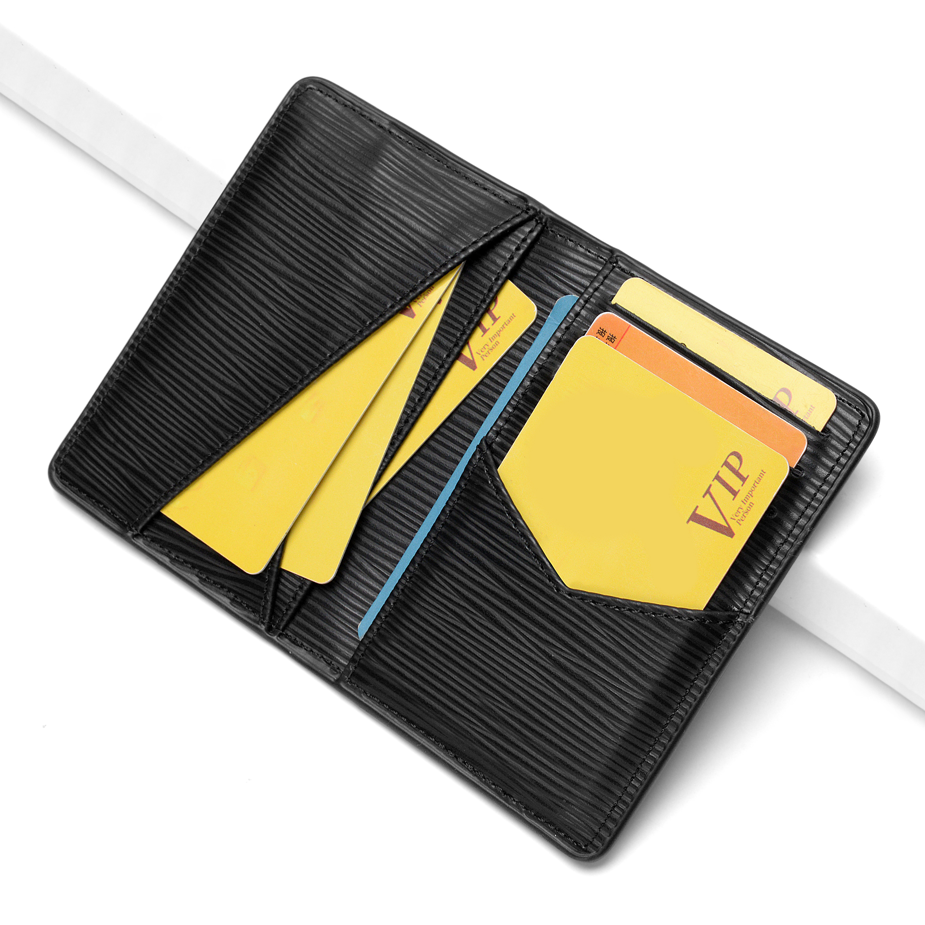 Black Ripple Cardholder