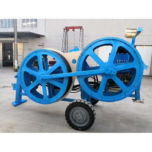 30kN hydraulic cable tensioner machine delivered to Vietnam