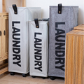 Customizable Large Laundry Hamper with Wheels for Home Organization1