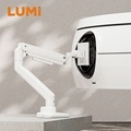 LDT69-C012: 17"-49" Heavy Duty Gas Spring Monitor Arm with 20kg Load Capacity1