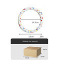 Indestructible Soft Pet Toy Dog Chew Ring - Hot Selling ETPU Material Interactive Dog Toy1
