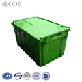 Stackable Heavy Duty Tote Plastic Boxes with Lid1