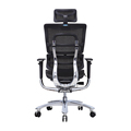 Most Comfortable Black Office Chair with Full Mesh Back Support and Swivel Recliner1