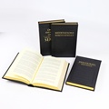 Custom Books on Demand Full Color Hardcover Book Case Bound Book with Painted Edges Printing1