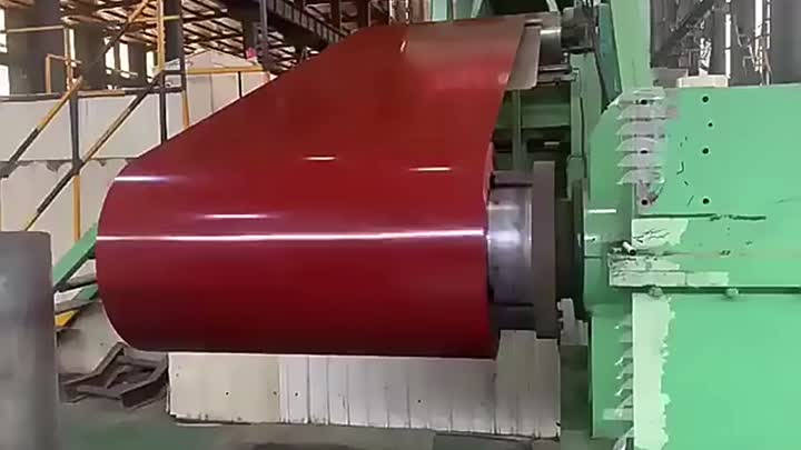 Color coating roll