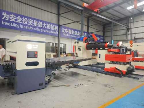 Solusi Pengosongan Laser JIUZH | Sistem Uncoiling & Leveling All-in-One untuk Pemotongan Laser