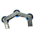 13T DSA2001326 Bimore Escalator Step Chain with 136.8mm Pitch and 80x22mm Roller1