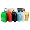 Frosted Matte Black Tea Stand Up Aluminium Foil