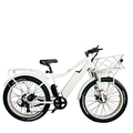 USA OEM Mountain Electric Bike with 26\" Snow Tire, 48V 1000W Battery, 60KM Range1