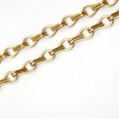 Decorative Custom Size Aluminium Door Fly Screen Chain Link Curtain Indoor