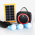 Kit de iluminación de energía solar Home Indoor Home Emergency Carga móvil Mini Sistema de iluminación de energía solar con 3 luces1