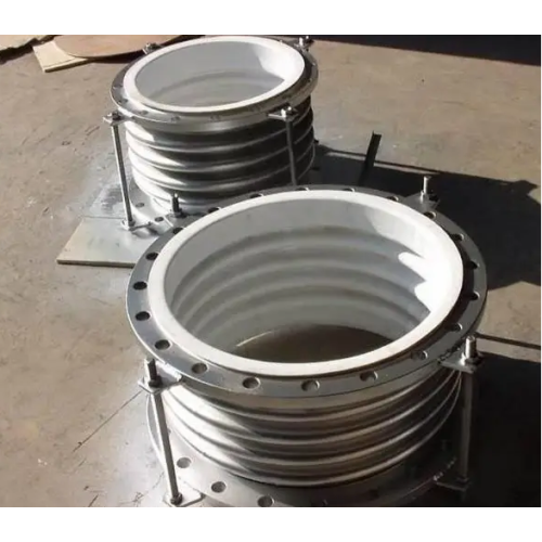 How does the PTFE lined bellow expansion joint?