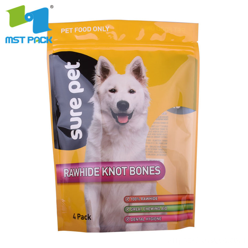 Standing Up Pet Food Bags Dog Food Bags