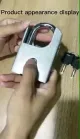 Gembok sidik jari pintar mini USB pengisian gembok pintar