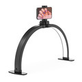 Best Sale high-quality half moon arch nail Tools painting desk Table Lamps beauty salon Manicurist LED nail lamp1