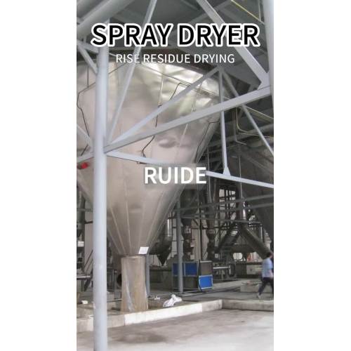 Centrifugal spray dryer