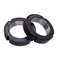 Precision R-Type Radial Locking Nuts in Various Sizes: M80, M90, M100, M110, M120, M130 - Anti-Loosening and Anti-Rounding Screw Nuts1