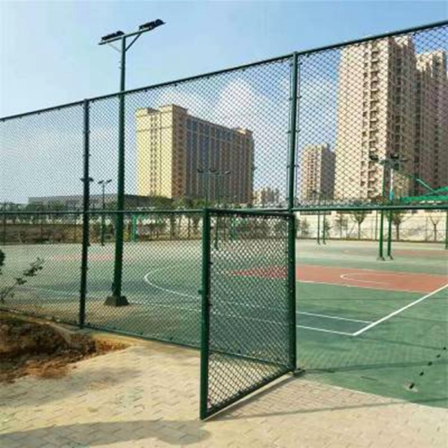 Rauscheless, starker Schutz, lassen Sie Basketballliebhaber zu Ruhe zurückkehren - Kettenverbindungs ​​Basketballplatz Mesh Zaun