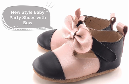 New Style Baby Party Shoes with bow