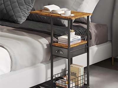 Wooden Side Table, a great solution to make the most of your space