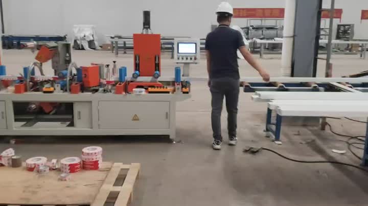 Machine de stratification de film automatique en aluminium