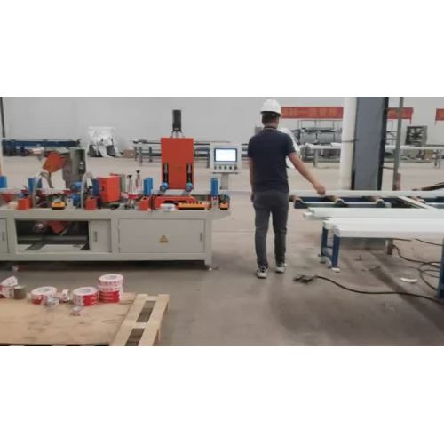 Machine de stratification de film automatique en aluminium