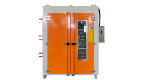 Electronic detection oven