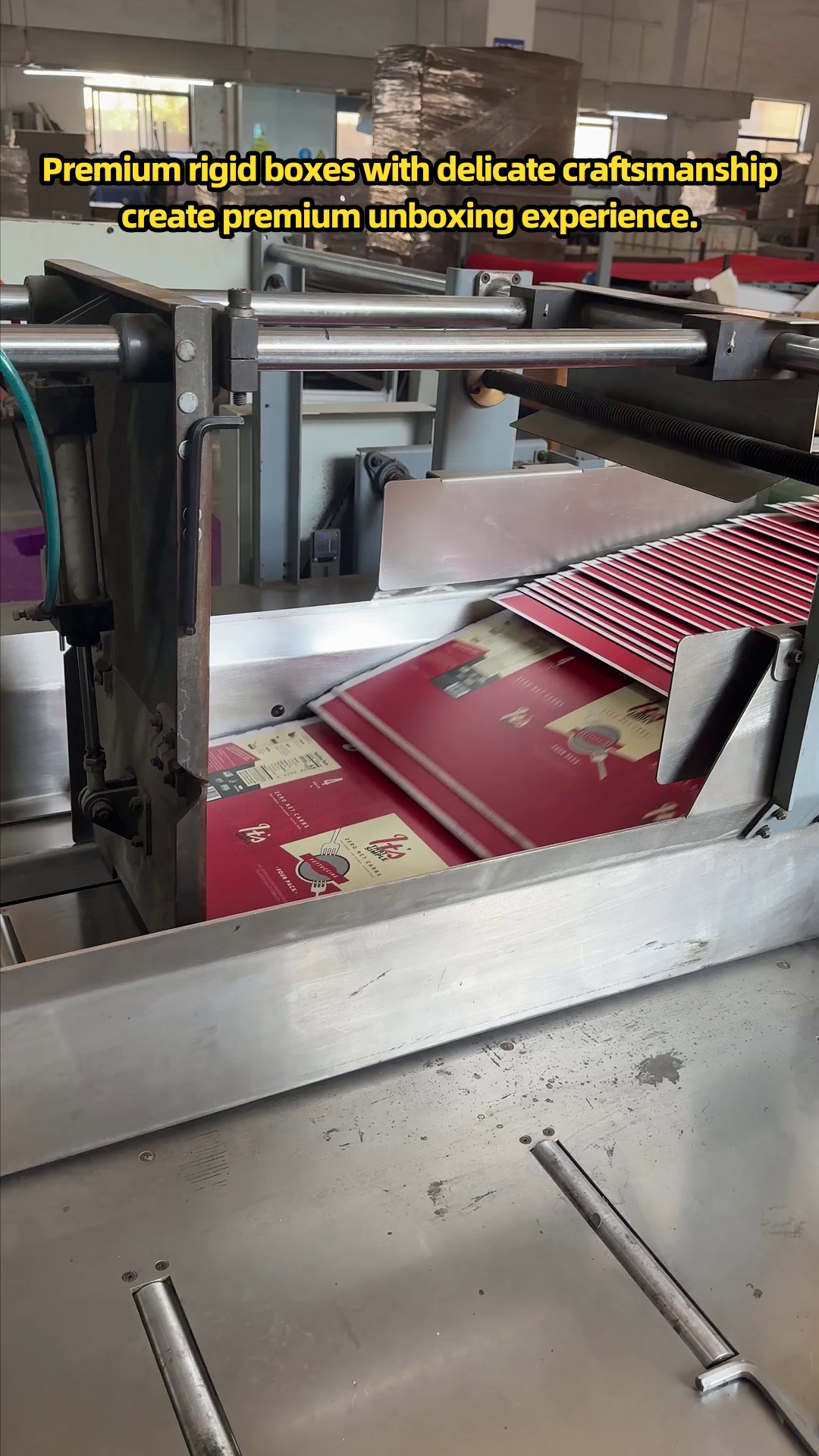Schémas de machines d'emballage sur mesure en fonction des conditions d'atelier du client sur site