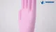 Alimenti per la casa guanti di gomma in nitrile rosa usa e getta