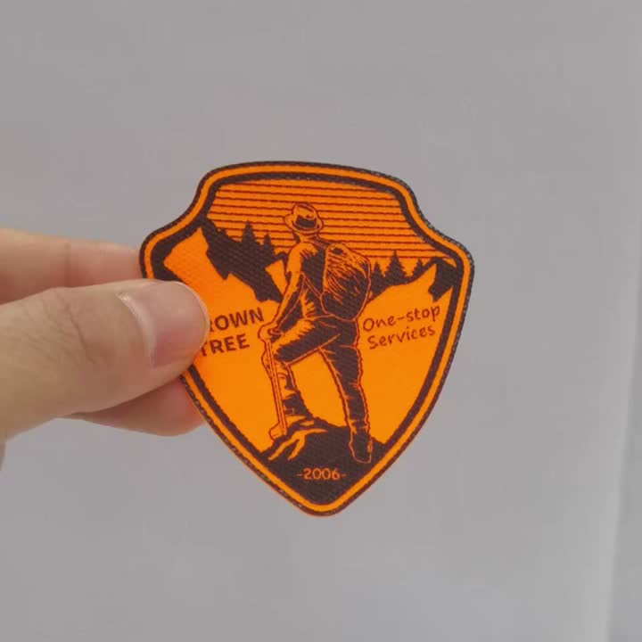 Label pemindahan haba filem berukir dua warna