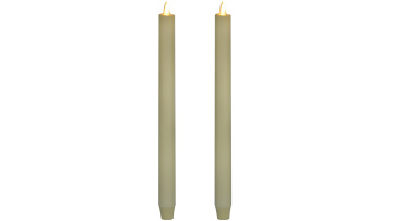 Dancing wick led flameless taper candles