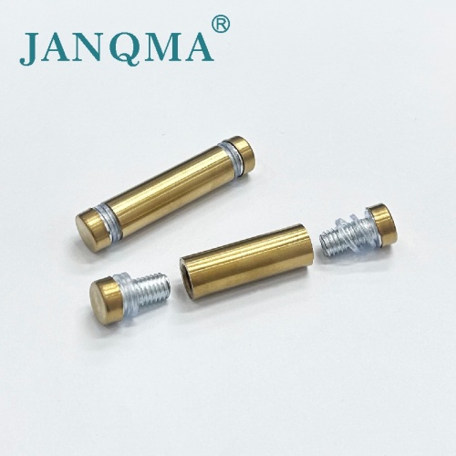 Характеристики полого стеклянного акрилового винта с двойной головкой из матового золота