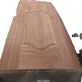 HDF Oak Ash Veneer Door Skin - Waterproof Stainless Steel Modern Melamine Paper1