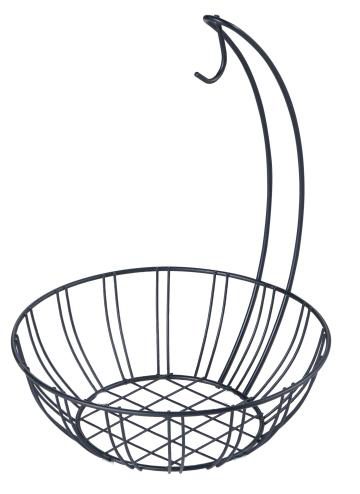 Detachable fruit basket with banana hook