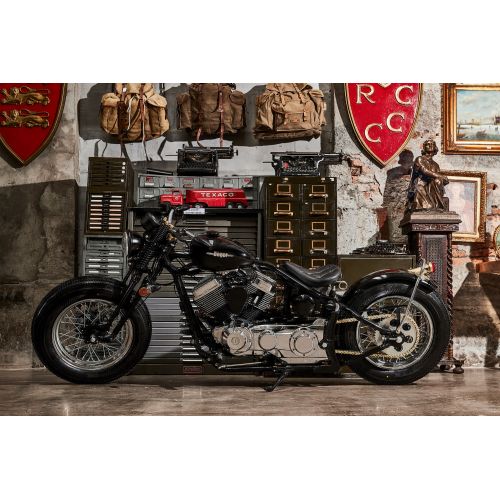 Запуск нового автомобиля-zehts Retro Chopper Motorcycle Boger 250