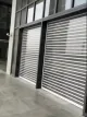 Πλήρης όραση κρυστάλλινα κυλίνδρους εμπορικές πόρτες