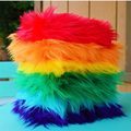 Shaggy Faux Fur Beard Hair Piece for Cosplay Costume Decoration1