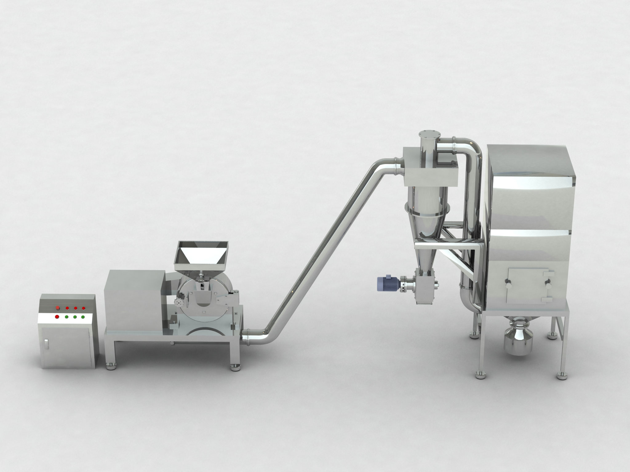 80B Dust Collecting Crushing Set