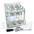 SSSHENG Disconnector RPS-1P-100A Right Handle Isolating Knife Switch 100A 3P IP00 Fuse Knife Switch1