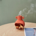 Custom Pottery Table Fireplace Incense Chimney Burner1
